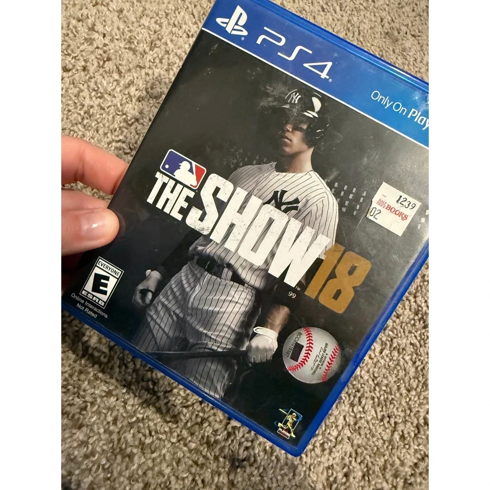 LOT MLB The Show 18 & 19 PlayStation 4 PS4 Baseball Video Game Sony